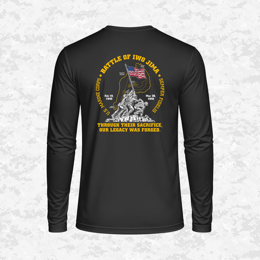 Iwo Jima | Forged Legacy | DRIFIT Long sleeve, Hoodie