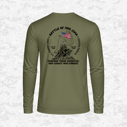 Iwo Jima | Forged Legacy | DRIFIT Long sleeve, Hoodie