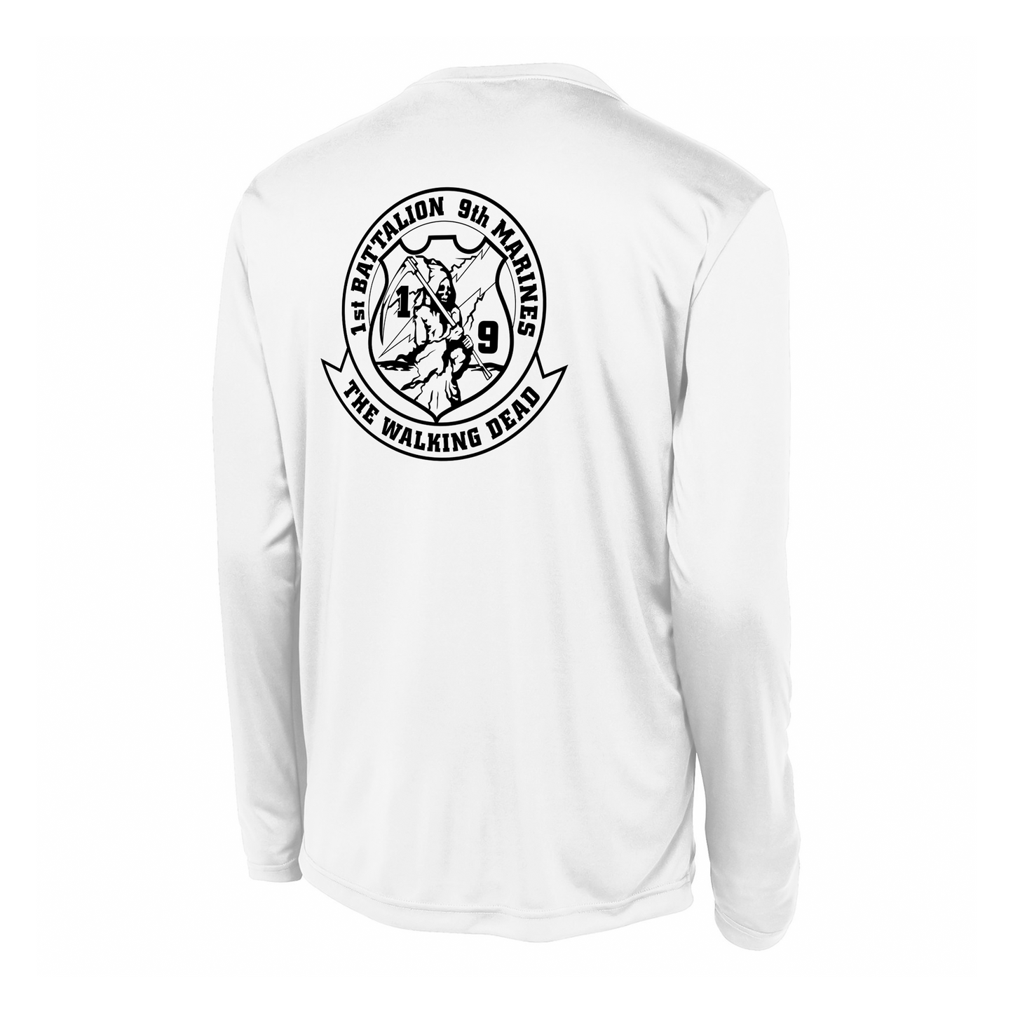 1st Battalion 9th Marines Unit "The Walking Dead" DRIFIT Long sleeve, Hoodie