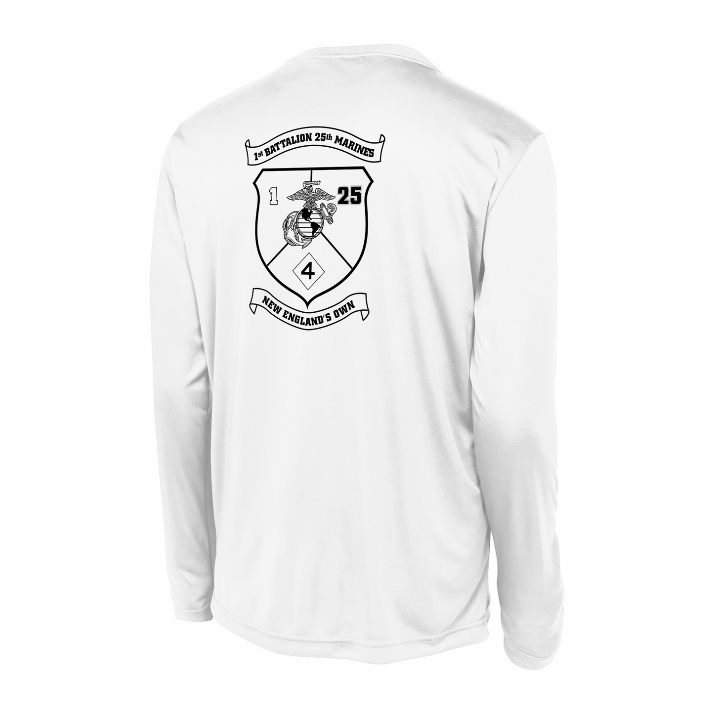 1st Battalion 25th Marines Unit "New England's Own" DRIFIT Long sleeve, Hoodie