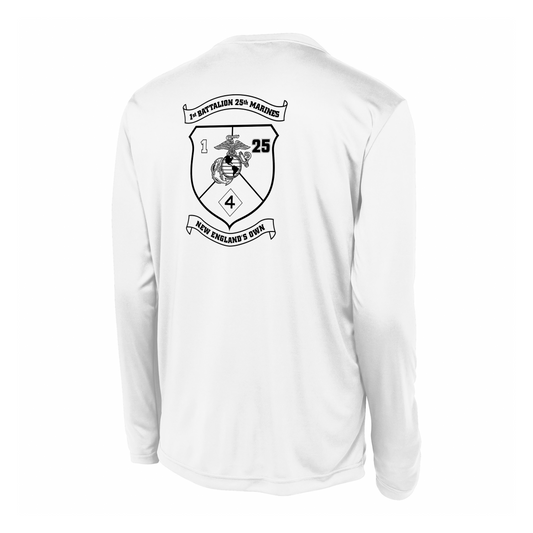 1st Battalion 25th Marines Unit "New England's Own" DRIFIT Long sleeve, Hoodie