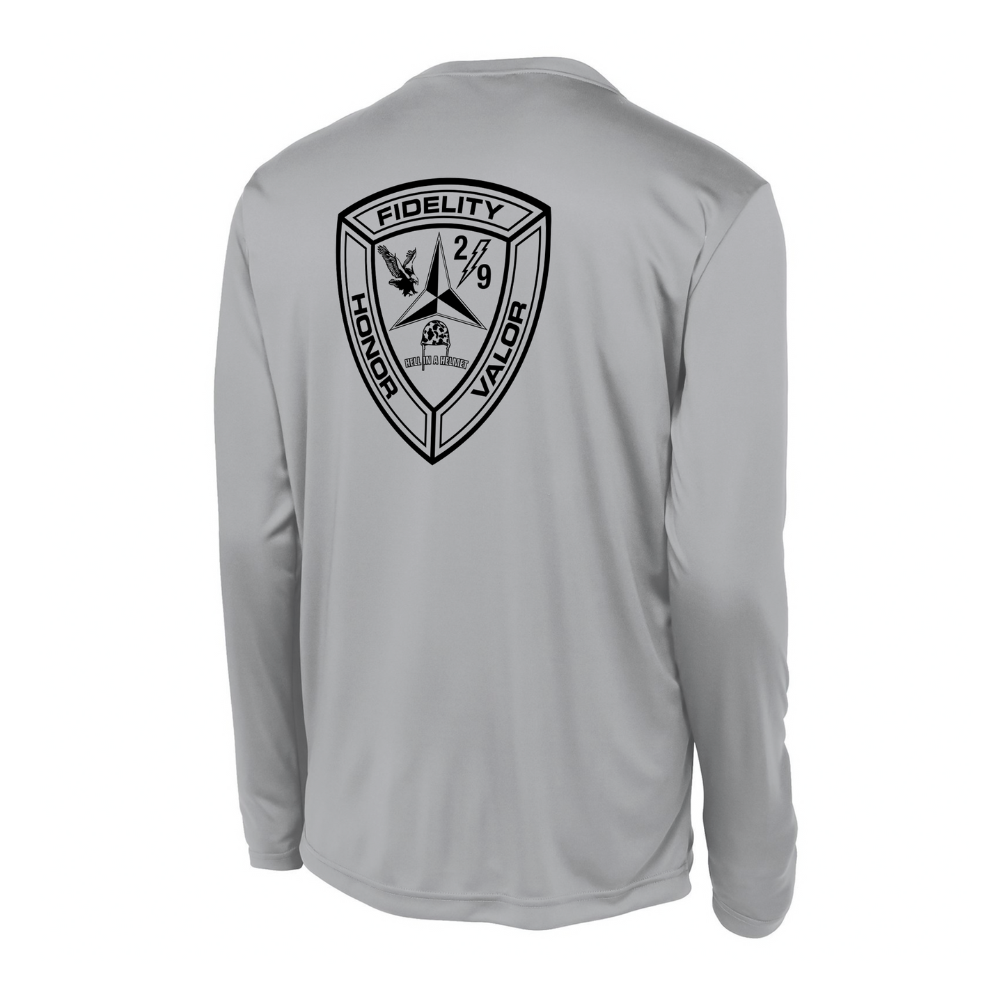 2nd Battalion 9th Marines Unit "Hell in a Helmet" DRIFIT Long sleeve, Hoodie