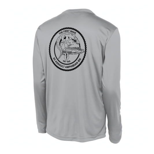 2nd Assault Amphibian Battalion "The First Wave" | DRIFIT Long sleeve, Hoodie