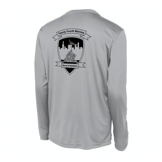 2nd Battalion 24th Marines Unit "The Mad Ghosts" DRIFIT Long sleeve, Hoodie