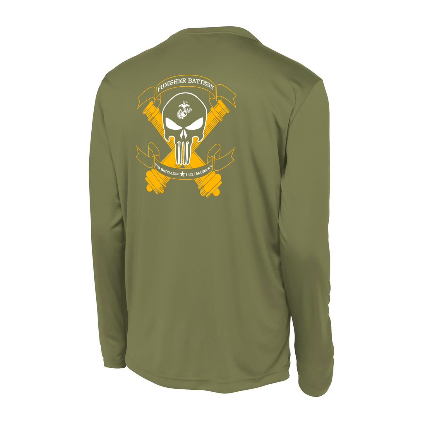 5th Battalion 14th Marines Unit ¨Battery P¨ DRIFIT Long sleeve, Hoodie