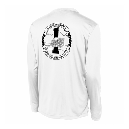 1st Battalion 10th Marines Unit "Nightmare" Dri-FIT Long sleeve, Hoodie