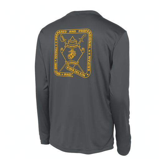 2nd Battalion 23rd Marines Unit "Prepared and Professional" DRIFIT Long sleeve, Hoodie