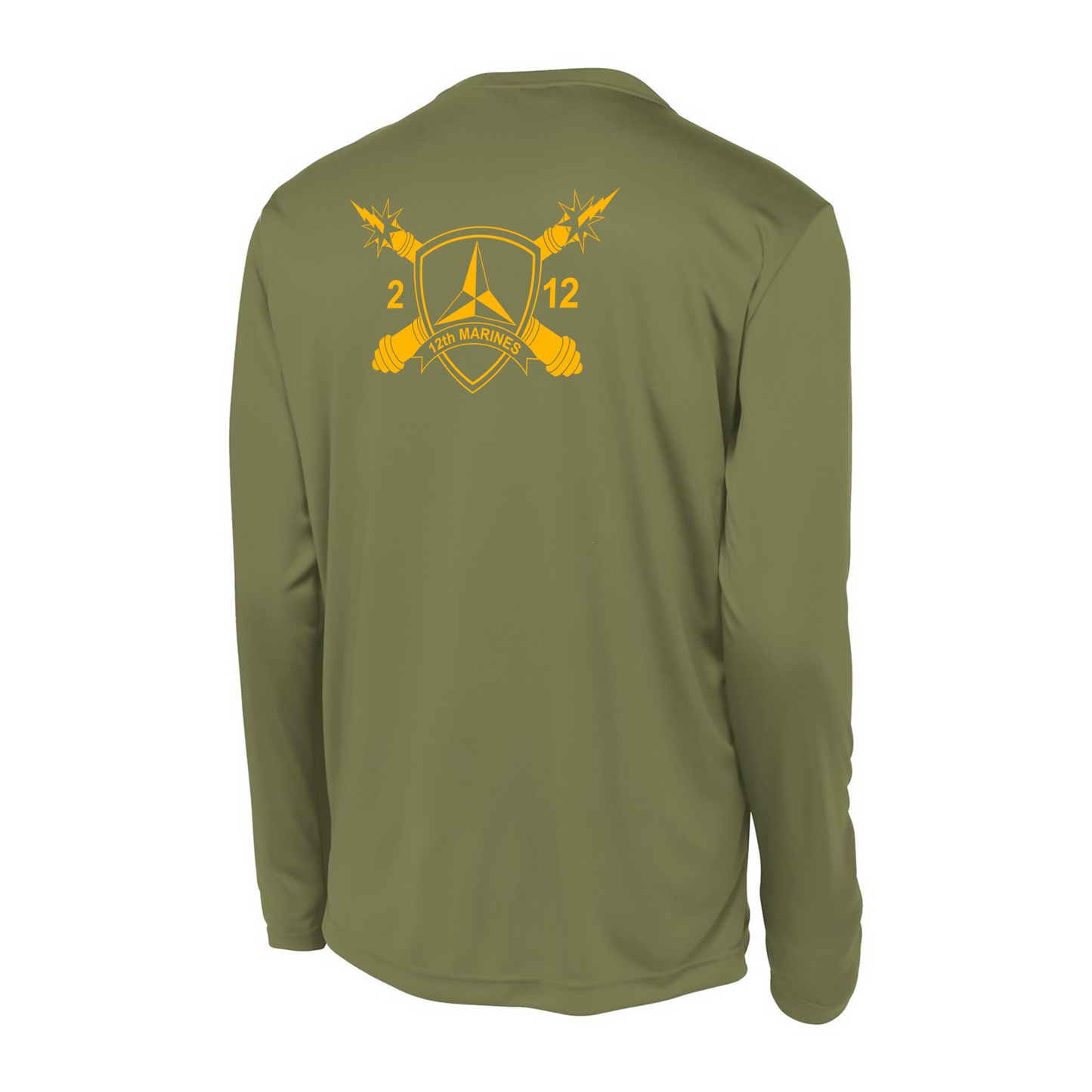 2nd Battalion 12th Marines Unit "The Thundering Guns of Death" DRIFIT Long sleeve, Hoodie