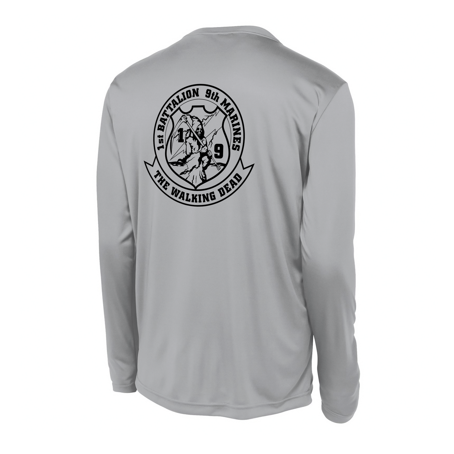 1st Battalion 9th Marines Unit "The Walking Dead" DRIFIT Long sleeve, Hoodie