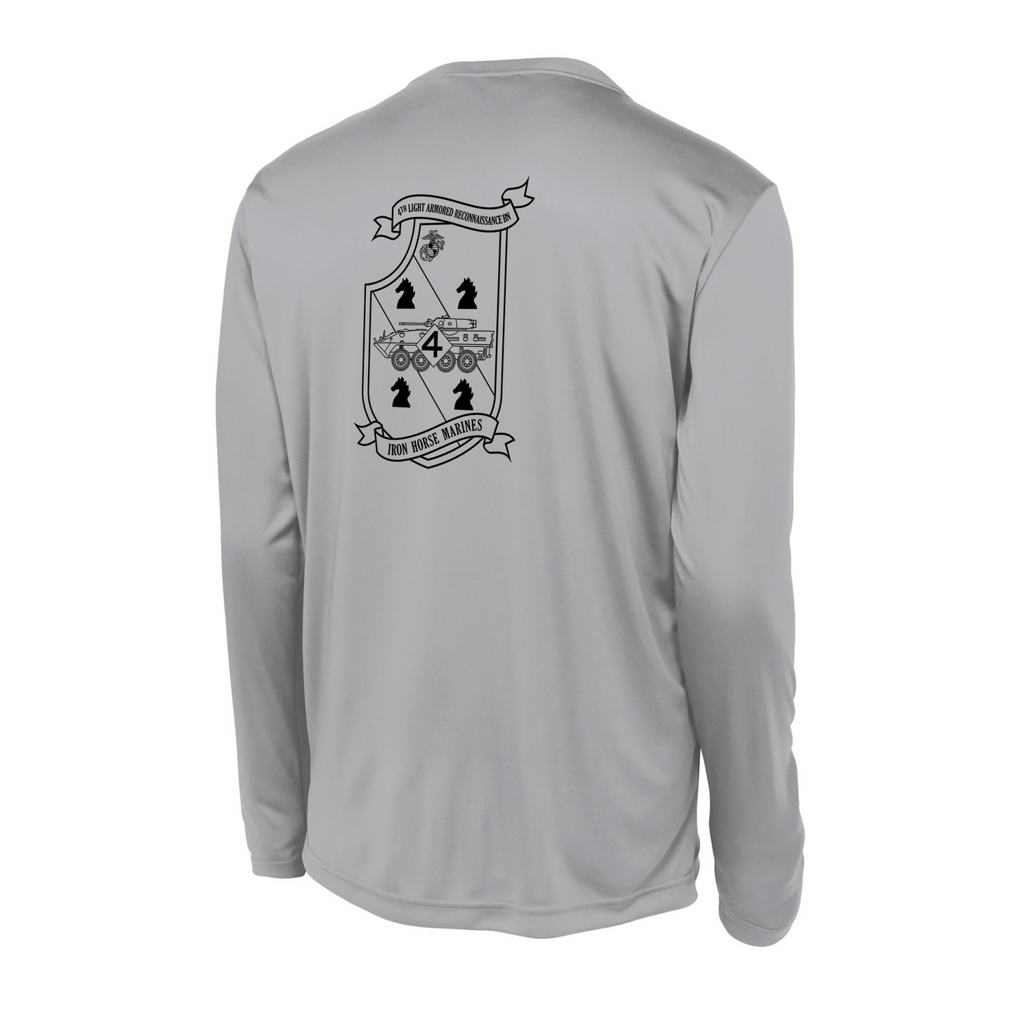 4th Light Armored Reconnaissance Battalion "Iron Horse Marines" DRIFIT Long sleeve, Hoodie