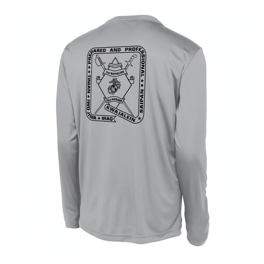 2nd Battalion 23rd Marines Unit "Prepared and Professional" #1 DRIFIT Long sleeve, Hoodie