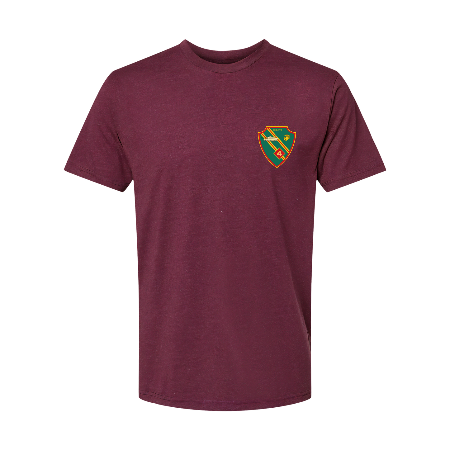 4th Tank Battalion, "53 Days", USMC, United States Marine Corps T-Shirt