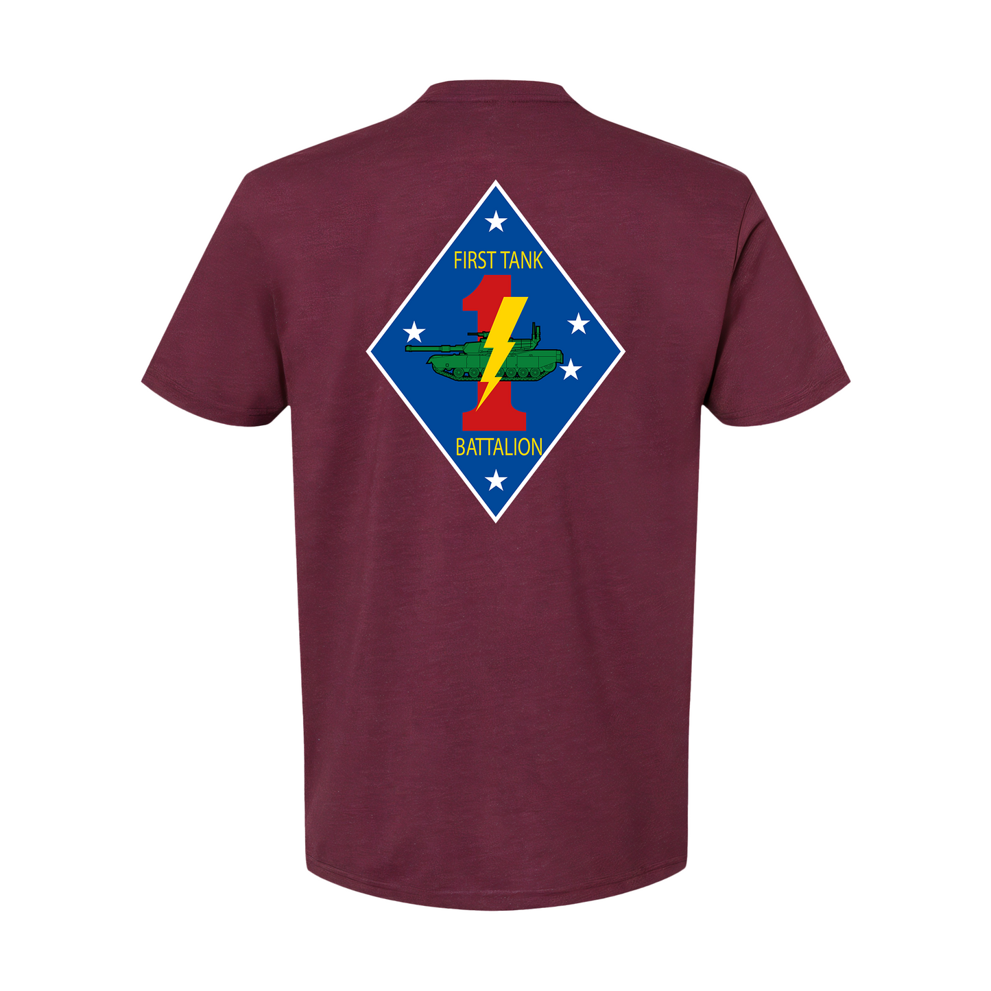 1st Tank Battalion Unit "1st Tanks", USMC T-Shirt