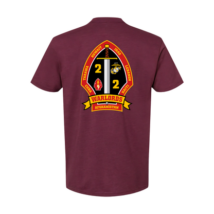 2nd Battalion 2nd Marines Unit "Warlords" #1 | T-shirt