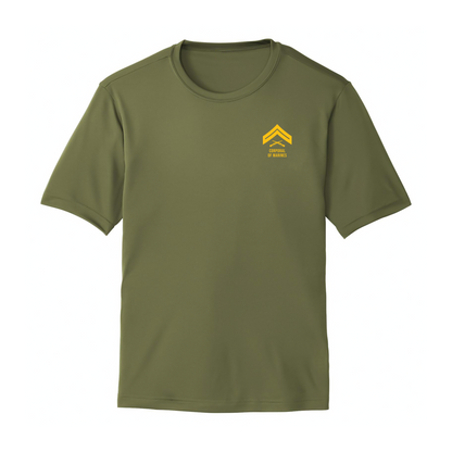 E4 Corporal of Marines DRIFIT Shirt #1