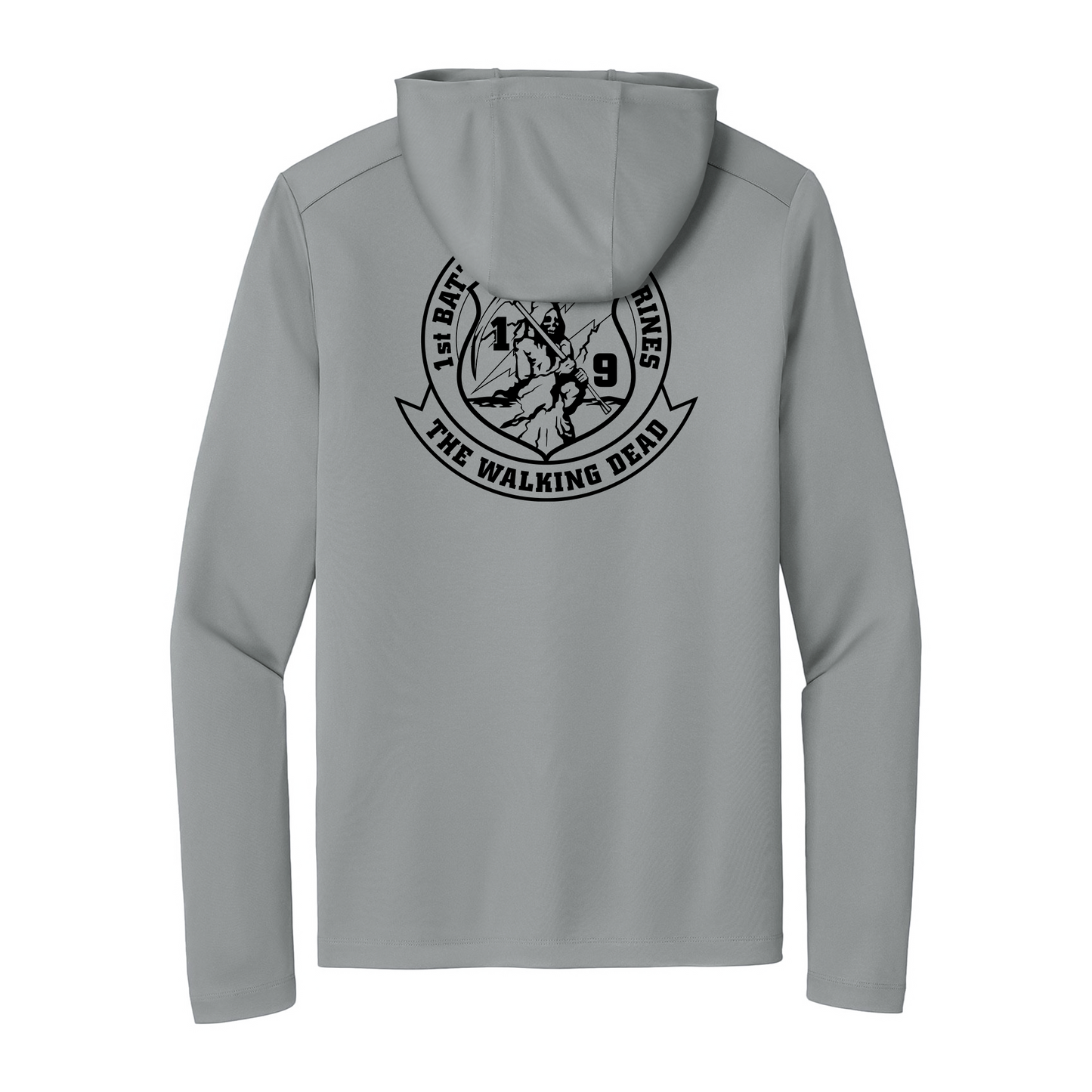 1st Battalion 9th Marines Unit "The Walking Dead" DRIFIT Long sleeve, Hoodie