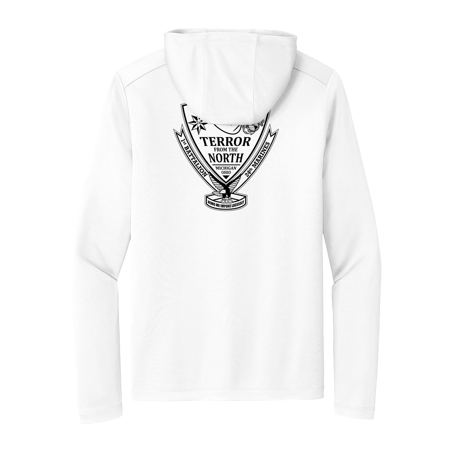 1st Battalion 24th Marines Unit "The Terror from the North" DRIFIT Long sleeve, Hoodie