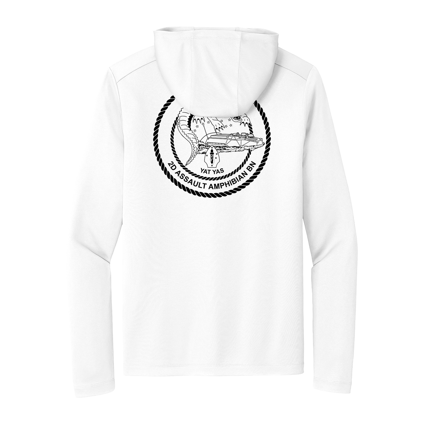 2nd Assault Amphibian Battalion "The First Wave" DRIFIT Long sleeve, Hoodie