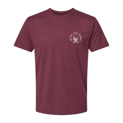 Skating With Purpose - Marine in Skate (marpat desert) Shirt