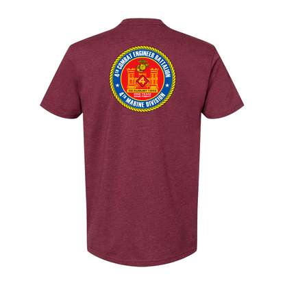 4th Combat Engineer Battalion Unit ¨One Team, One Fight¨ Shirt #1