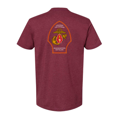 Headquarters Battalion 2nd Marine Division Unit ¨The Silent Second¨ Shirt