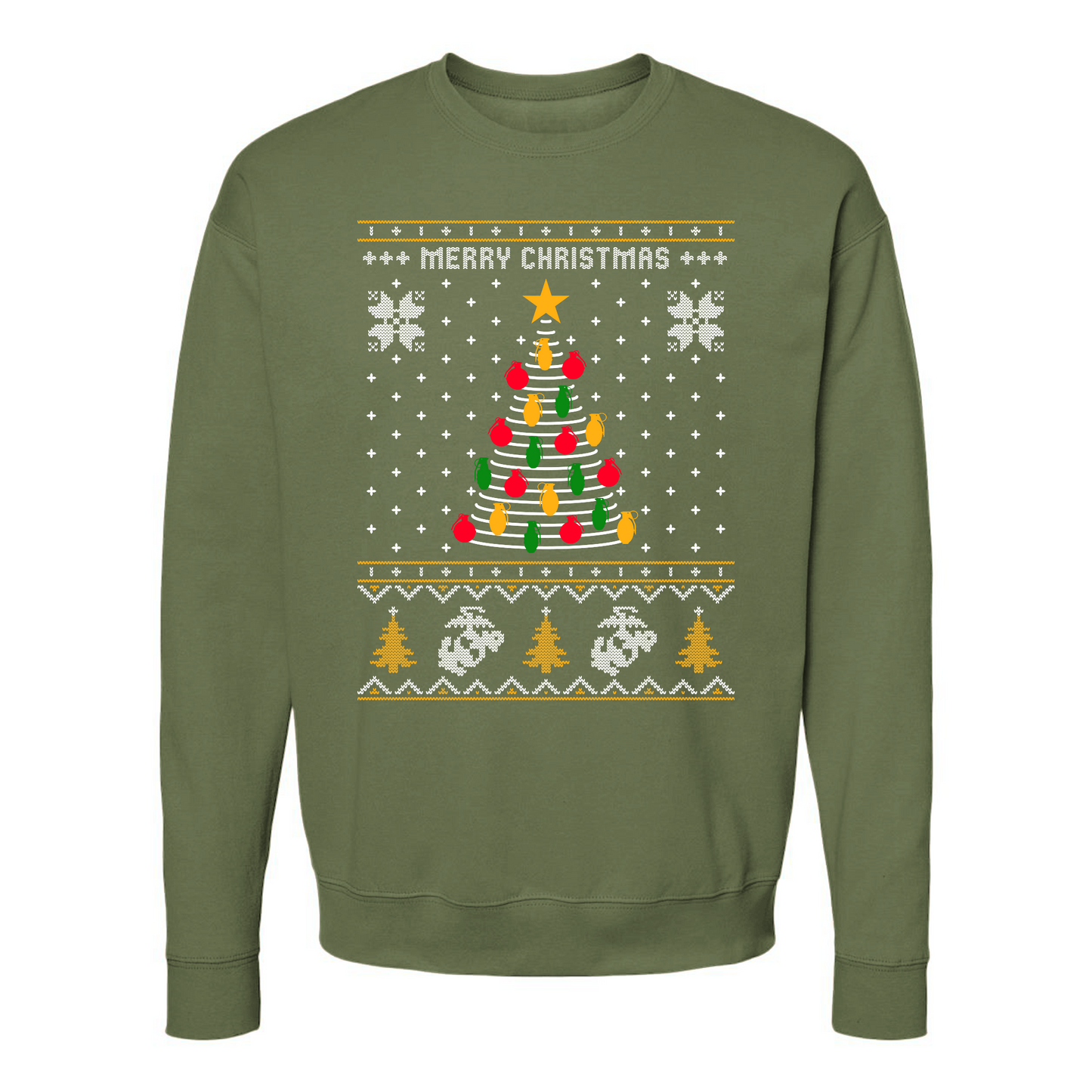 Merry Explosive Ugly Christmas Sweater