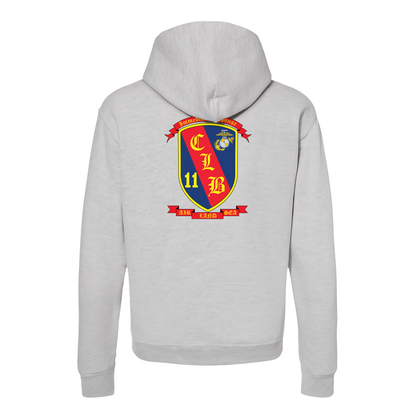 Combat Logistics Battalion 11, "CLB 11", Hoodie