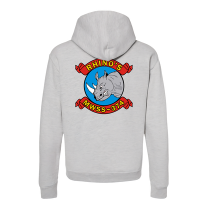 MWSS-374 "RHINO'S", Marine Wing Support Squadron-374, Hoodie