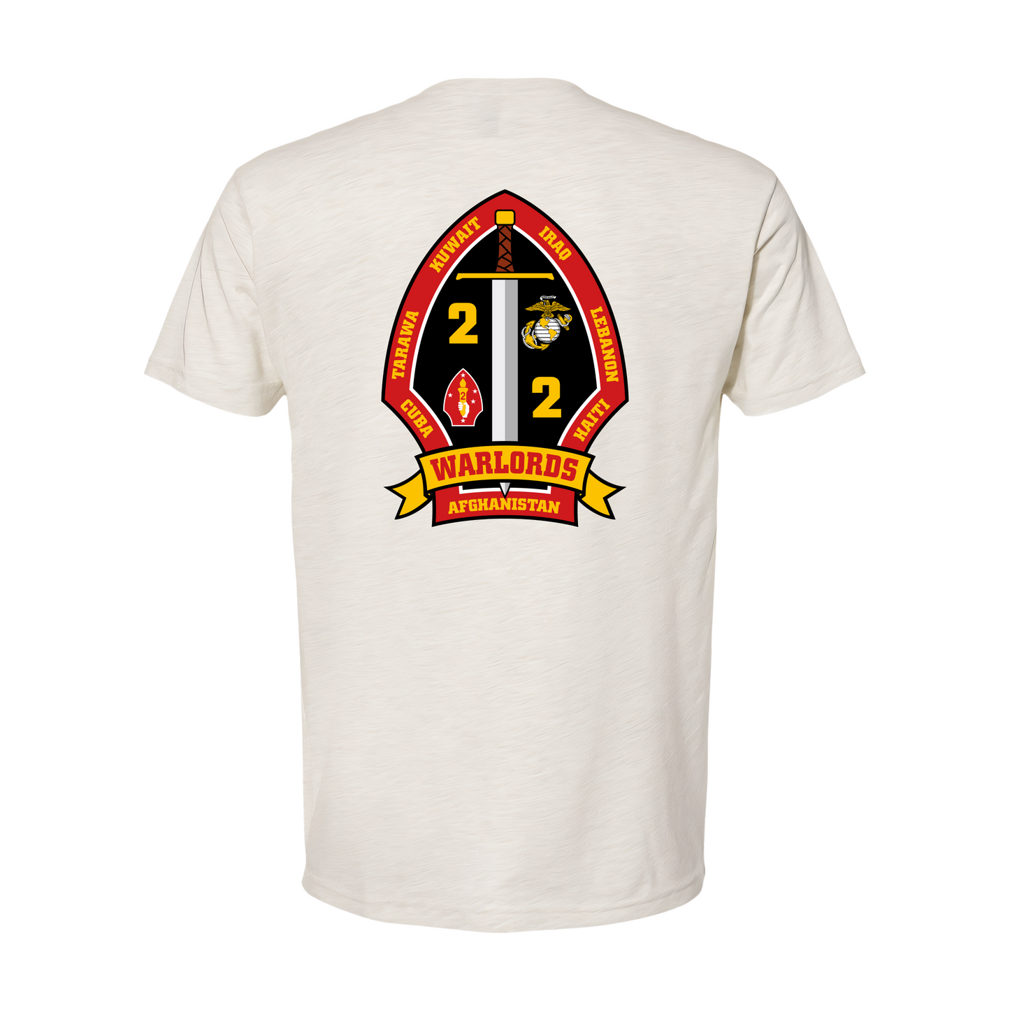 2nd Battalion 2nd Marines Unit "Warlords" Shirt #1