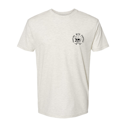 Skating With Purpose - Marine in Skate (marpat desert) Shirt