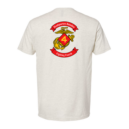 Headquarters Battalion 4th Marine Division Unit ¨Fighting Fourth¨ Shirt