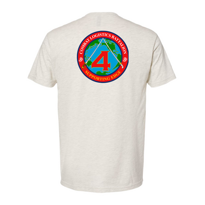 Combat Logistics Battalion 4 Unit ¨The Supporting Edge¨ Shirt #1