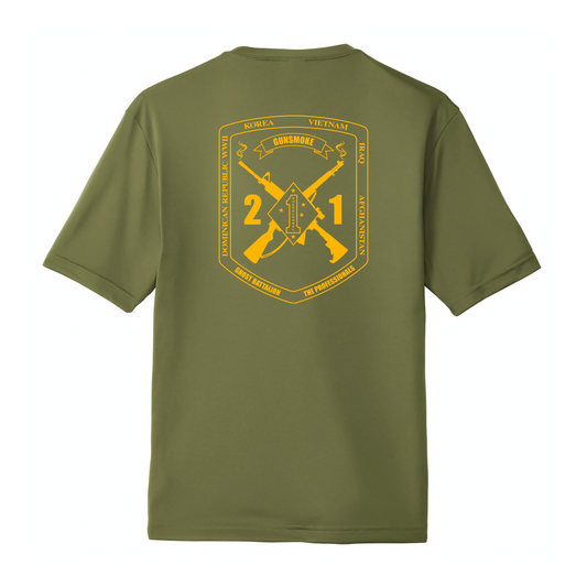 2nd Battalion 1st Marines Unit "Gunsmoke" DRIFIT Shirt