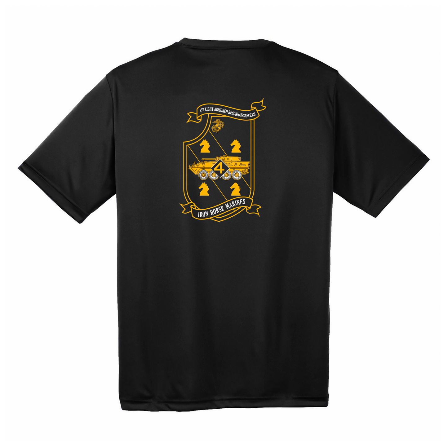 4th Light Armored Reconnaissance Battalion "Iron Horse Marines" DRIFIT Shirt