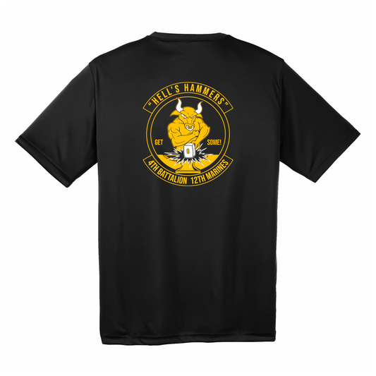 4th Battalion 12th Marines Unit "Hells Hammers" DRIFIT Shirt