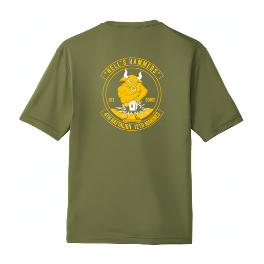 4th Battalion 12th Marines Unit "Hells Hammers" | DRIFIT Shirt