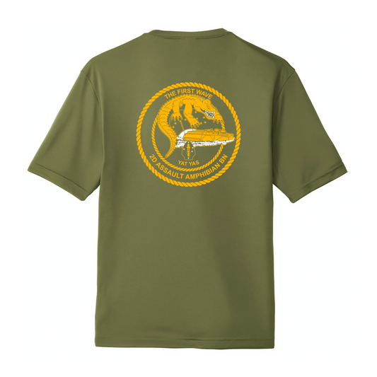 2nd Assault Amphibian Battalion "The First Wave" | DRIFIT Shirt