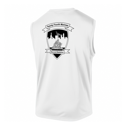 2nd Battalion 24th Marines ¨The Mad Ghosts¨ DRIFIT Sleeveless, Tank, Sleeveless Hoodie