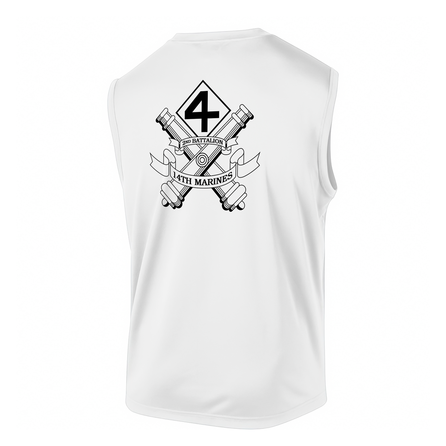 2nd Battalion 14th Marines Unit "Peacemaker" DRIFIT Sleeveless, Tank, Sleeveless Hoodie