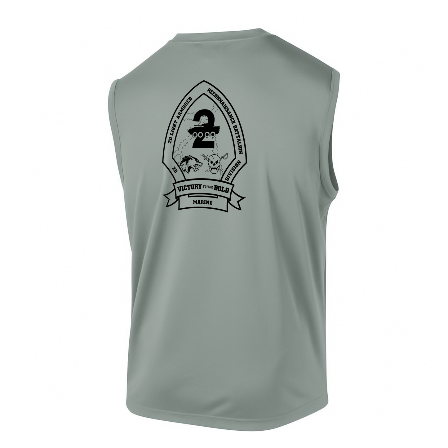 2nd Light Armored Reconnaissance Battalion "Destroyers" DRIFIT Sleeveless, Tank, Sleeveless Hoodie