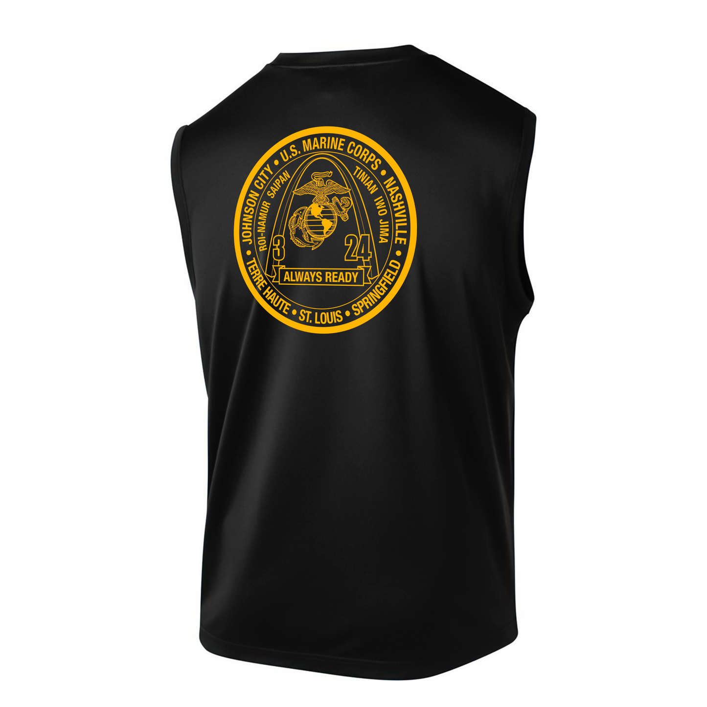 3rd Battalion 24rd Marines Unit  DRIFIT Sleeveless, Tank, Sleeveless Hoodie