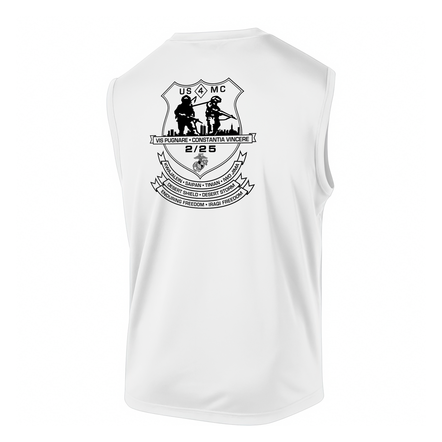 2nd Battalion 25th Marines Unit "Empire Battalion" DRIFIT Sleeveless, Tank, Sleeveless Hoodie