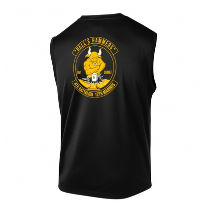 4th Battalion 12th Marines Unit ¨Hells Hammers¨ DRIFIT Sleeveless, Tank, Sleeveless Hoodie