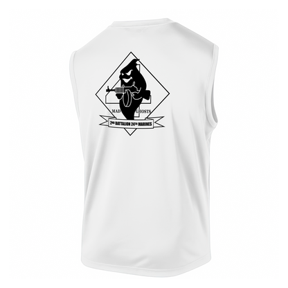 2nd Battalion 24th Marines ¨The Mad Ghosts¨#2 DRIFIT Sleeveless, Tank, Sleeveless Hoodie