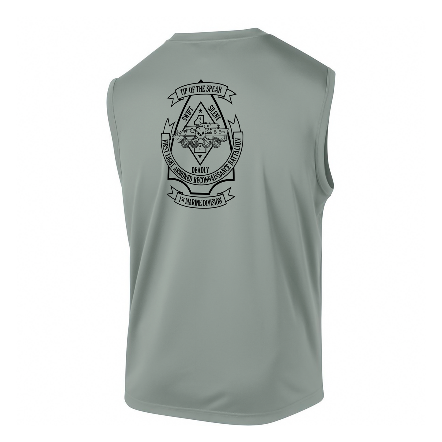 1st Light Armored Reconnaissance Battalion "Highlanders" DRIFIT Sleeveless, Tank, Sleeveless Hoodie