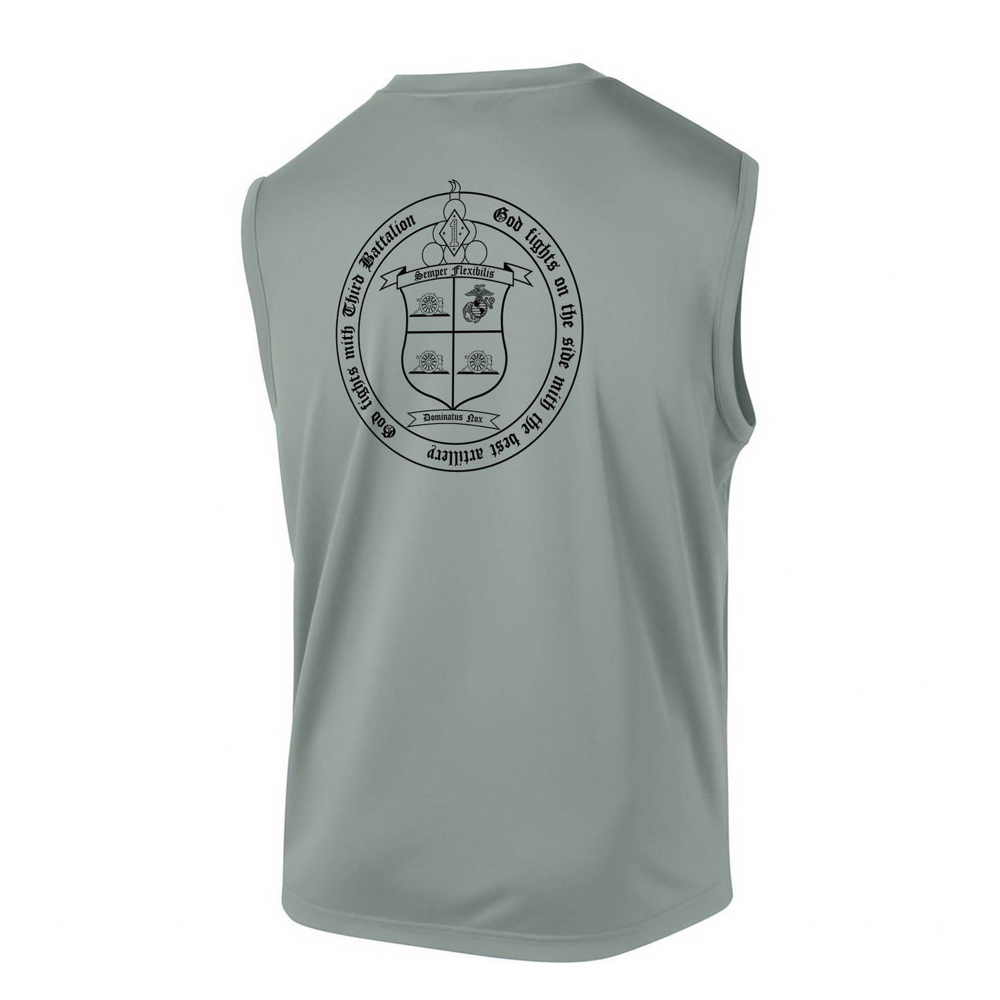 3rd Battalion 11th Marines Unit "Thunder" DRIFIT Sleeveless, Tank, Sleeveless Hoodie