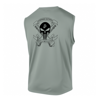 5th Battalion 14th Marines Unit "Battery P" DRIFIT Sleeveless, Tank, Sleeveless Hoodie