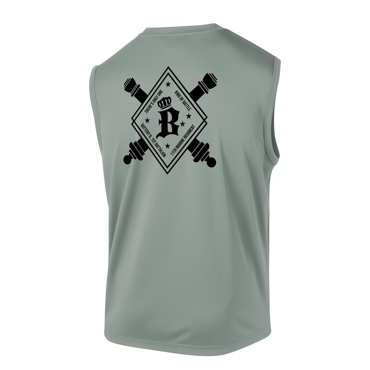 1st Battalion 11th Marines Bravo Battery "Beastmaster" DRIFIT Sleeveless, Tank, Sleeveless Hoodie