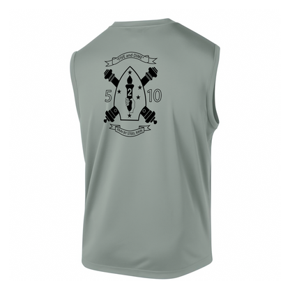 5th Battalion 10th Marines Unit "Five and Dime" Sleeveless, Tank, Sleeveless Hoodie