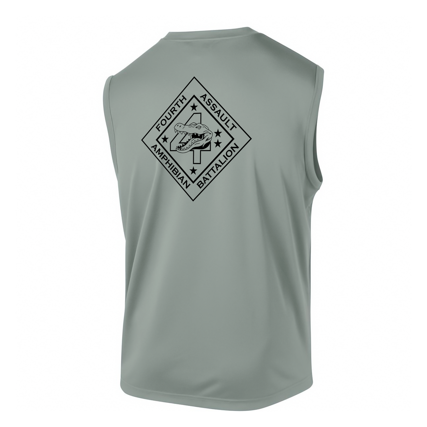 4th Assault Amphibian Battalion "4th Tracks" DRIFIT Sleeveless, Tank, Sleeveless Hoodie